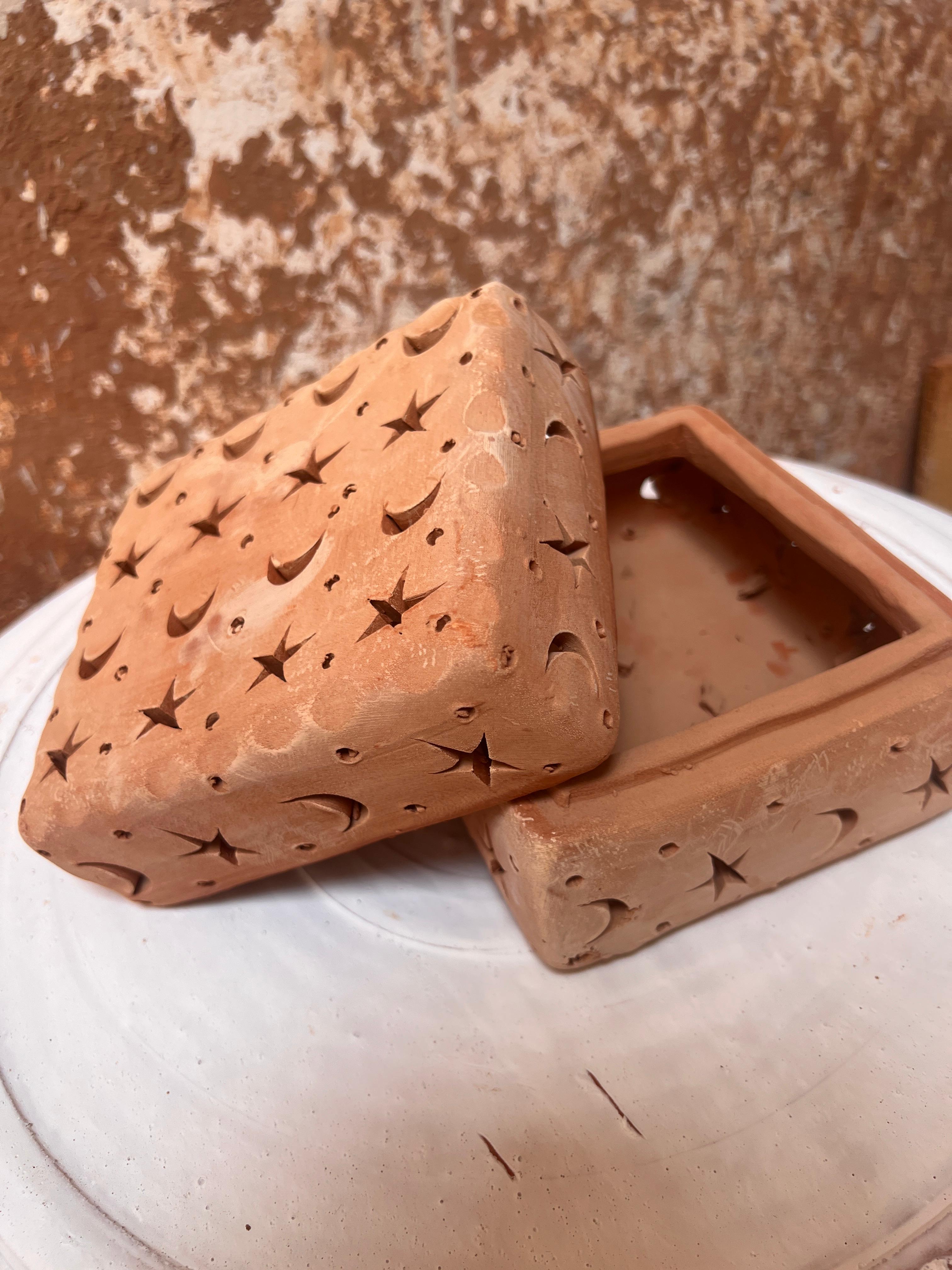 Unglazed terracotta Safi pottery